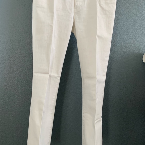 Tori Burch White Cropped Jean, size 27 - Picture 2 of 8